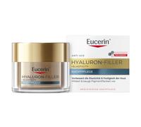 Eucerin Hyaluron-Filler + Elasticity - Crema de noche | Crema de noche antiedad que promueve la elasticidad de la piel durante la noche, reduce las arrugas y manchas pigmentadas