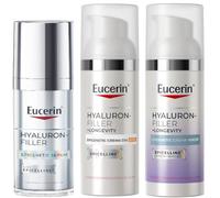 Eucerin Hyaluron-Filler Epigenetic Sérum 30 ml + Crema de Día SPF30 50 ml + Crema de Noche 50 ml