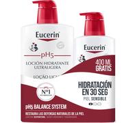 Eucerin Pack pH5 Loción Ultraligera 1000ml + 400ml