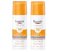 Eucerin Protector Solar Facial Pigment Control Fluido FPS50+ Tinted Light 2x50 ml
