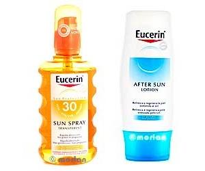 Eucerin Spray Solar Transparente SPF30, 200ml + REGALO After Sun, 150ml
