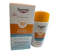 Eucerin Hydro Protección Protector Sol Crema Impermeable SPF50 50ml No Pegajosa