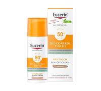 Eucerin Sun Gel Crema Oil Control Dry Touch SPF50+ Tinted #Medio 50 ml