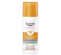 Eucerin Sun Oil Control Tinted Dry Touch Gel-Crema Tono Medio SPF50+ 50ml