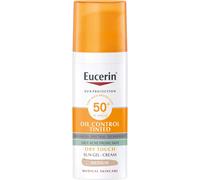 Eucerin Sun Oil Control Tinted Dry Touch Gel-Crema Tono Medio SPF50+ 50ml