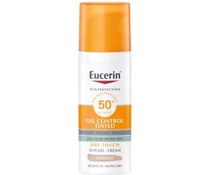 Eucerin Sun Protection Oil Control SPF50 Sun Gel-Crema Toque Seco 50mL Medium SPF50+