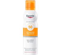 Eucerin Sun Protection Sensitive Protect SPF50 Sun Spray Transparente Toque Seco 200mL SPF50+