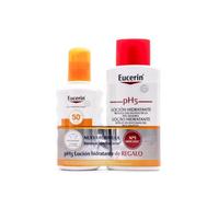 Eucerin Sun Spray Sensitive Protect SPF50+ 200ml + Loción Ph5 Skin-protection 200ml