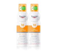 Eucerin Sun Spray Toque Seco Duplo SPF50+ 2x200 ml