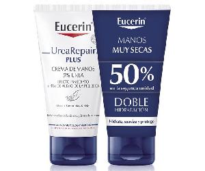 Eucerin UreaRepair Crema de Manos Piel Muy Seca 2x75 ml