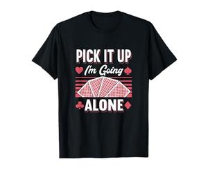 Euchre Juego de Cartas Estrategia Truco Tomando Torneo Euchre Camiseta