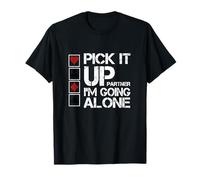 Euchre Partner Pick It Up Voy Solo Camiseta