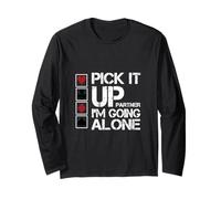 Euchre Partner Pick It Up Voy Solo Manga Larga