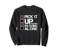 Euchre Partner Pick It Up Voy Solo Sudadera