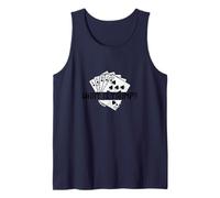 Euchre: ¿Qué es el Juego de Cartas de Triunfo con Estrategia? Camiseta sin Mangas