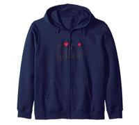 Euchre Queen Baraja de Cartas de Juego Sudadera con Capucha