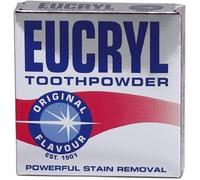 Eucryl Smokers Toothpowder Original 50g, Powerful Stain Remover by Eucryl