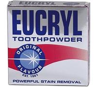 Eucryl Toothpowder Original Powerful Stain Removal 50gx2 by Eucryl