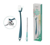Eucteje Juego de 2 cepillos para Cuchillos con Mango Largo 2022 Mejorado Cepillo de Limpieza Compatible con Thermomix TM5 TM6 TM31 y MCC Ideal para Cuchillos de Mezcla, Olla mezcladora y ollas
