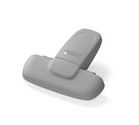 EUDEMON Cerradura para refrigerador de una puerta para seguridad infantil, cerradura para puerta del congelador, fácil de instalar, utiliza adhesivo 3M VHB, sin herramientas ni brocas (Gris)