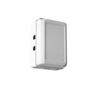 EUDEMON - Paquete de 1 funda de enchufe eléctrico de seguridad para bebé, a prueba de niños, más espacio para enchufes grandes, fácil de instalar y usar (blanco)