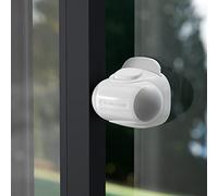EUDEMON Paquete de 2 cierres de bloqueo de ventana corrediza a prueba de niños, bloqueo de seguridad para bebé para ventana corrediza, puerta corrediza, armario deslizante, fácil de instalar (gris)
