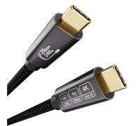EUDOBEL Cable USB C 3m,USB C 3.2 Datos 20Gbps,PD3.1 48V/5A 240W Cable USB C Video 4K@144Hz 5K@60Hz para Thunderbolt 4/3,iPhone16,iPhone15,Switch,MacBook,USB C Monitor,SSD,VR