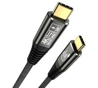 EUDOBEL Cable USB C a USB C 2M,USB C 3.2 Gen 2×2 Cable 20Gbps,240W 4K@60Hz USB C Cabel Compatible con iPhone15/Pro/Pro Max,Galaxy Samsung S24/S24 Ultra/S23/S22,Google Pixel,LG