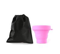 EudoER 1 Pieza Plegable Esterilizador De Copa Menstrual Caja De Almacenamiento Esterilizadora con Tapa