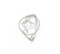 EUEAVAN Anillo masónico masónico para hombre, símbolos masónicos, anillos de jinete masónico, membresía masónica, sellos maestros, regalos de primera calidad, amuleto religioso, vintage, punk, hip