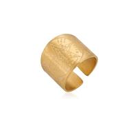 EUEAVAN Anillo Tetragrammaton-Pentagrama Nombre Hebreo de Dios YHVH YHWH Jehová Pentagrama Yeshua Anillo de Oración Bendito Amuleto de Energía Joyería Regalo Wicca, Acero inoxidable, Sin piedra