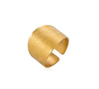 EUEAVAN Anillo Viking Compass Vegvisir para hombre ajustable nórdico Valknut Odin Pirate Rings Joyería con símbolos rúnicos nórdicos Regalo pagano (Vegvisir Águila oro, 11(US))