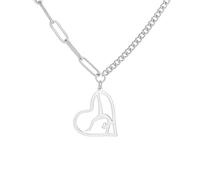 EUEAVAN Collar inspirador para gimnasia, colgante de gimnasia, bailarina, amantes del deporte, baile, solo, gimnasia, equipo, joyería, mujer, entrenador, hija, Medium, Acero inoxidable, No es una