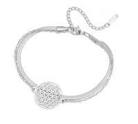 EUEAVAN Pulsera de flor de la vida, geometría sagrada, cubo de metatrón, hecha a mano, pulsera de cuerda roja, símbolo cósmico Merkaba, protección de mandala, amuleto de cábala, joyería de yoga