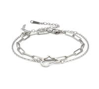 EUEAVAN Pulsera de mapa de África, diseño de continente africano, hecho a mano, cuerda trenzada de la suerte, joyería étnica tribal africana para mujeres y hombres, Medio, Acero inoxidable, Sin piedra