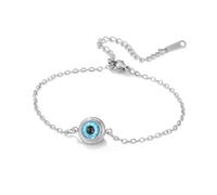 EUEAVAN Pulseras ajustables contra el mal de ojo con 7 nudos, hechas a mano, cuerda roja de la suerte, tobilleras, amuleto de protección de la cábala griega, regalo para mujeres y hombres, adjustable