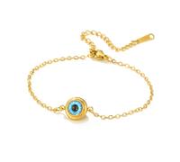 EUEAVAN Pulseras ajustables contra el mal de ojo con 7 nudos, hechas a mano, cuerda roja de la suerte, tobilleras, amuleto de protección de la cábala griega, regalo para mujeres y hombres, adjustable