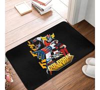 EUEKQOIB Felpudo Antideslizante con diseño de Robot Grendizer UFO de Goldrake para Entrada Cocina baño Puerta Suelo Alfombra de jardín de Anime Goldorak