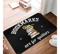 EUEKQOIB Marcadores Son Desertores Lectura Bibliotecario Estudiantes Libro Felpudo Antideslizante Felpudo Entrada Hogar Sala de Estar Reposapiés