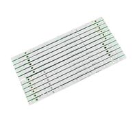 EUETVEXERK 12 unids/Lote 7LED(3V) 454mm Tira de LED for iluminación Trasera Compatible for Panasoni TX-48AX630B TX-48AX630E BX-48S04E01-2BBH2 MX-48S04E03-2CCJ3 RL Tira de luz para TV