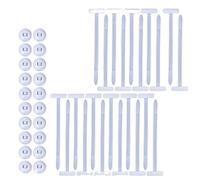 EUETVEXERK Clips de retención tipo empuje, hebilla brida nailon, sujetador automotriz for panel moldura automóvil, guardabarros, parachoques, protector, cubierta del motor(10PCS)