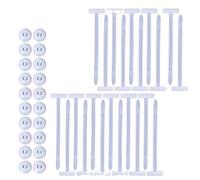 EUETVEXERK Clips de retención tipo empuje, hebilla brida nailon, sujetador automotriz for panel moldura automóvil, guardabarros, parachoques, protector, cubierta del motor(5PCS)