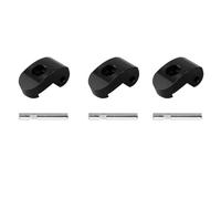 EUETVEXERK Compatible for Scooter eléctrico Xiaomi M365 Pro for bisagra de aleación Reforzada, Gancho Plegable, Piezas de Repuesto, 3, 5 Accesorios para Scooters(3pc Black)