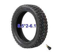 EUETVEXERK Neumático no neumático sin cámara de 9,5x2, 10x2, 8,5x2 pulgadas, rueda Compatible for Xiaomi 4 Pro MI 3 M365, neumático todoterreno for patinete eléctrico Accesorios para scooters(8.5X2-6.