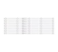 EUETVEXERK Tira de retroiluminación LED (10/20 unidades) compatible con JS-JP55A71051ER.909L (91210) R72-55D04-023 553141.60034.9P TV K55DLJ10US Tira de luz para TV(10PCS(1TV))