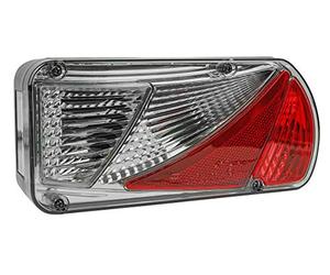 Eufab 11540 completa luz trasera derecha con cristal ahumado