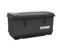 EUFAB 11651 - Caja de Transporte para portabicicletas (350 L), Color Negro