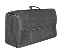 EUFAB 21023 Bolsa para Maletero Fabricada en Fieltro con Velcro, 50 x 15 x 22 cm, Color Gris