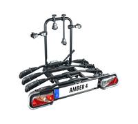 EUFAB Portabicicletas «Amber IV», para 4 bicicletas con cerradura