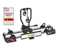 EUFAB Probc2+ - Portabicicletas extensible para 2 bicicletas, gran portón trasero